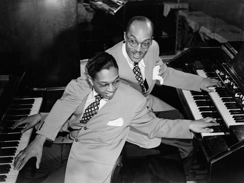 Billy Taylor and Bob Wyatt-New York 1947 by William Gottlieb (24 x 18)