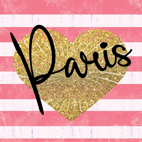 Paris Heart by Lauren Gibbons (12 x 12) Paris Heart by Lauren Gibbons (12 x 12)