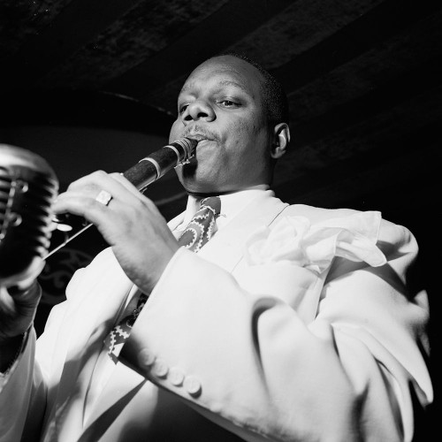 Harry Carney-Aquarium-New York 1946 by William Gottlieb (12 x 12)