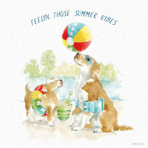 Summer Fun II by Beth Grove (24 x 24)
