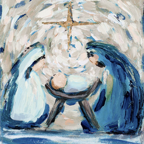 Let Us Adore Him by L. Hewitt (24 x 24)