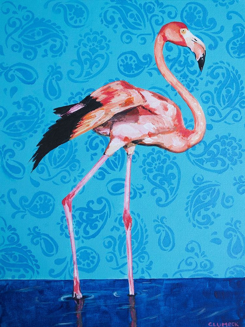 Flamingo by Alana Clumeck (18 x 24)