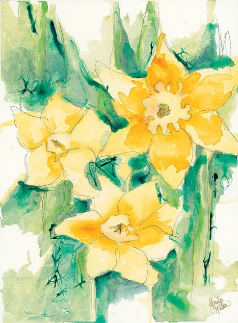 First Blooms by Jennifer Holden (18 x 24)