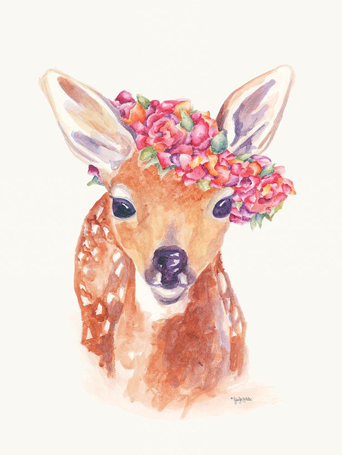 Sweet Fawn by Jennifer Holden (18 x 24)