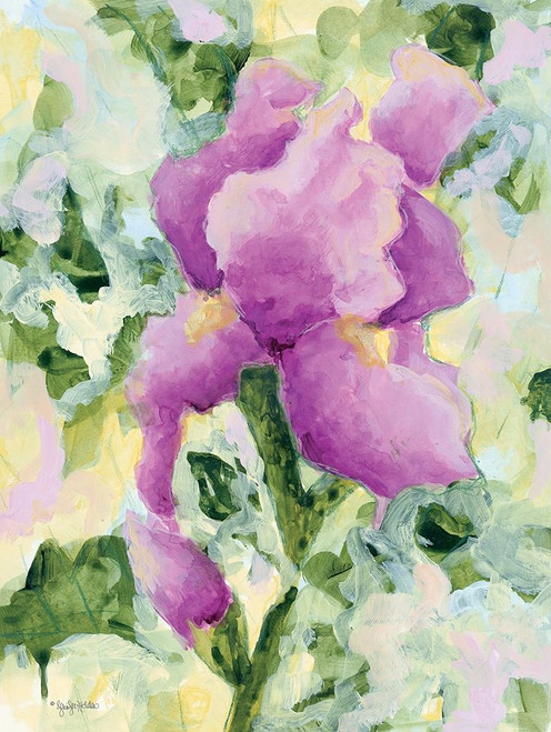 Purple Iris by Jennifer Holden (18 x 24)