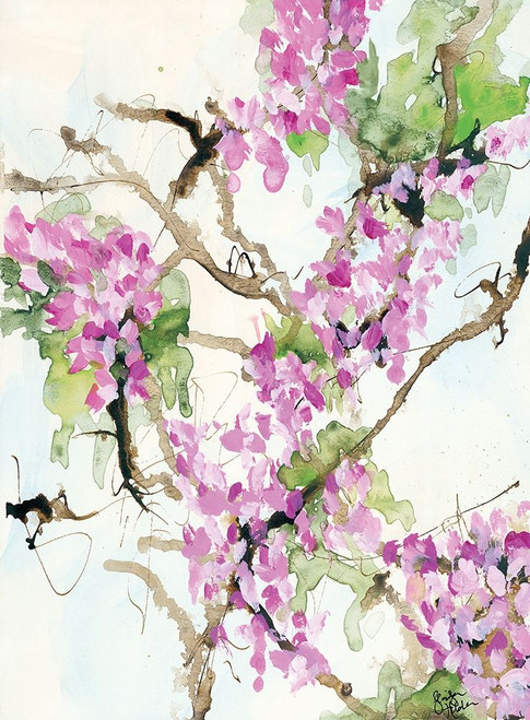 Wisteria in Bloom by Jennifer Holden (18 x 24)