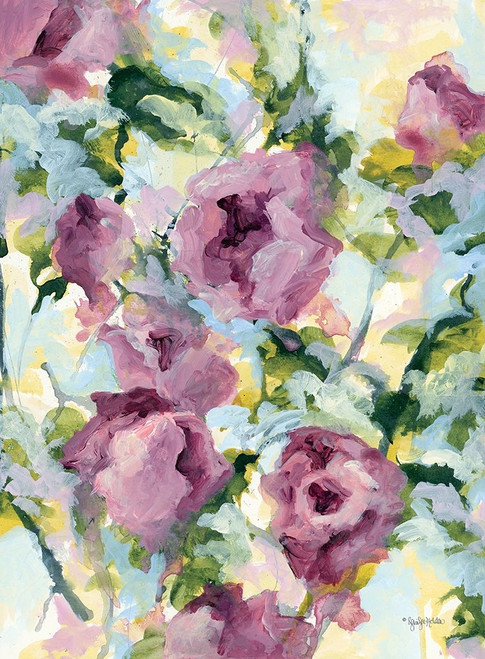 Abstract Floral by Jennifer Holden (18 x 24)