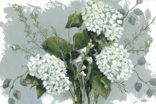 Hydrangeas in White by Jennifer Holden (24 x 16)