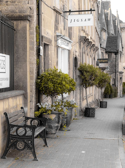 Old buildings in Tetbury town-Cotswolds by Assaf Frank (18 x 24)