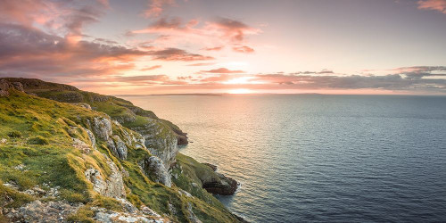 Sunset-Great Orme-North Wales by Assaf Frank (24 x 12)