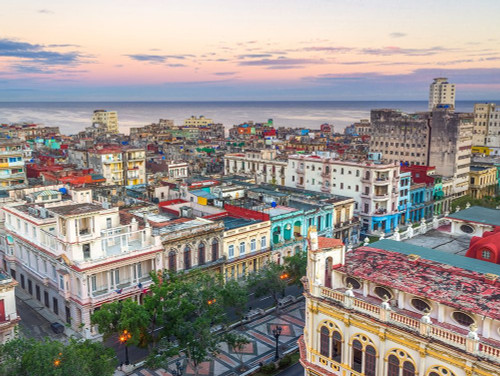Havana from above by Assaf Frank (24 x 18)