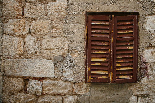 Croatia Window I by Vitaly Geyman (24 x 18)
