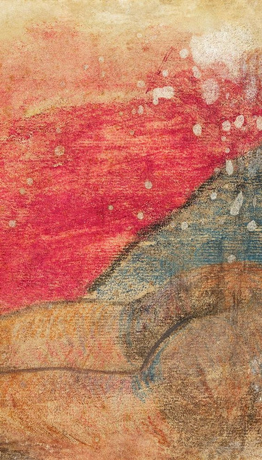 Reclining Tahitian (fragment) by Paul Gauguin (13 x 24)
