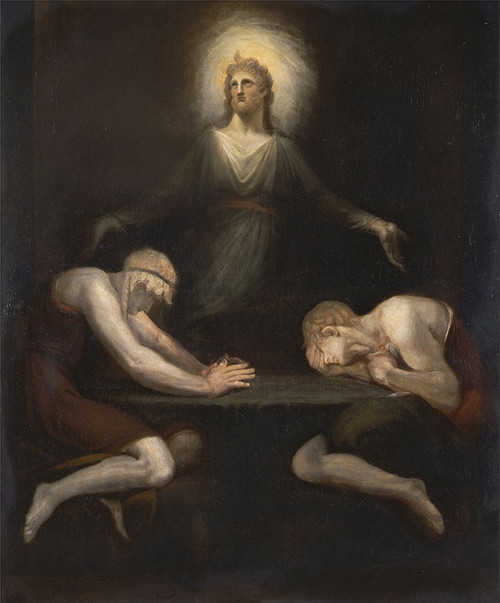 Christ Disappearing at Emmaus by Henry Fuseli (18 x 24)