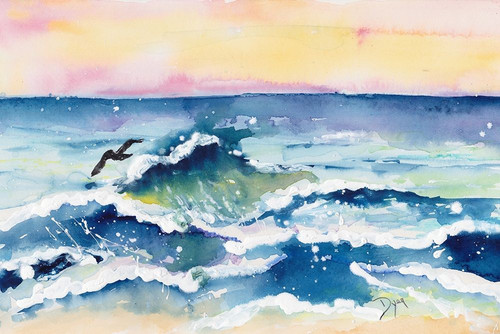 Ocean Waves by Beverly Dyer (24 x 18)