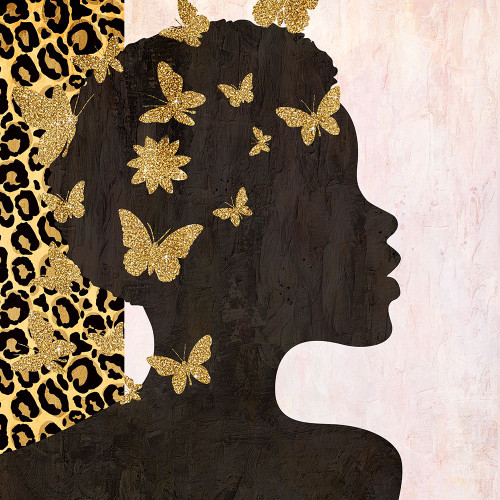 Butterfly Leopard 1 by Kimberly Allen (24 x 24)