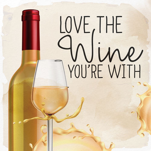 Wine Splash 4 by Kimberly Allen (24 x 24)