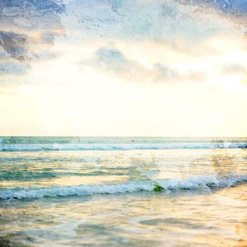 Sunset Waves by Kimberly Allen (12 x 12)