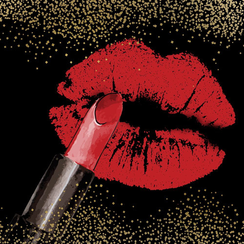 Boss Lips 1 by Kimberly Allen (24 x 24)