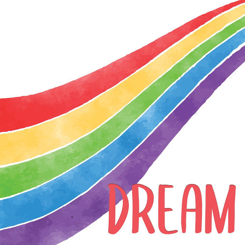 Rainbow Brave 4 by Kimberly Allen (24 x 24)