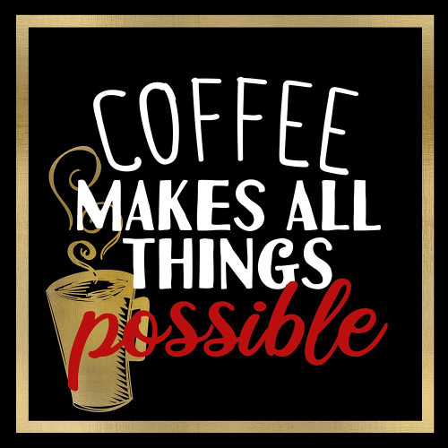 Coffee Lipstick 3 by Kimberly Allen (24 x 24)