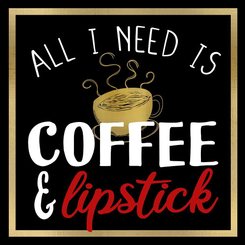 Coffee Lipstick 1 by Kimberly Allen (24 x 24)