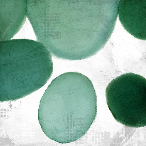 Geo Greens 2 by Kimberly Allen (24 x 24)