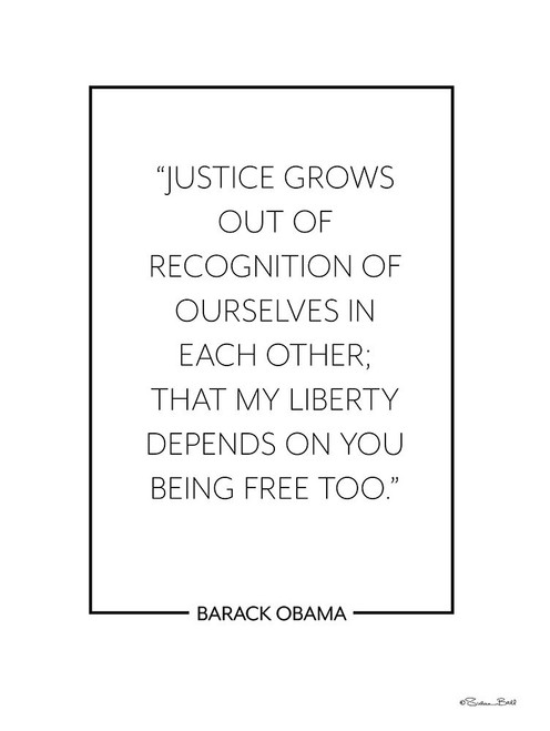 Justice Grows by Susan Ball (18 x 24)