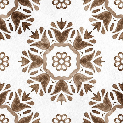 Warm Tile 1 by Kimberly Allen (24 x 24)