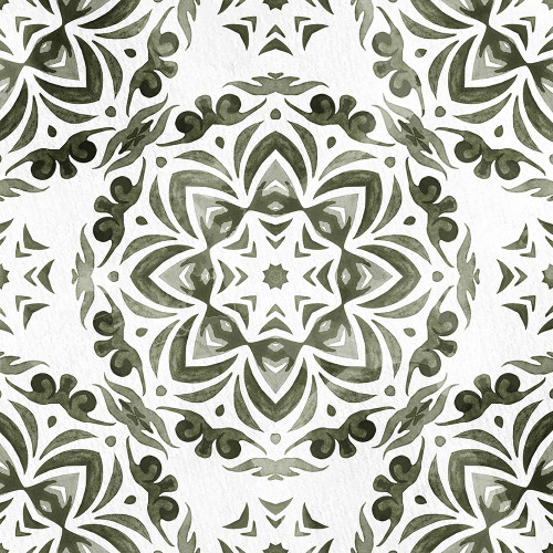 Warm Tile 2 by Kimberly Allen (24 x 24)