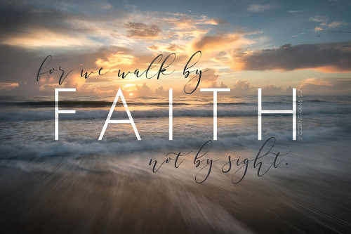 Walk by Faith by Andy Amos (24 x 18)