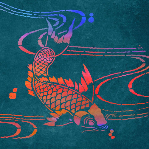 Koi  I by Noah Bay (24 x 24)