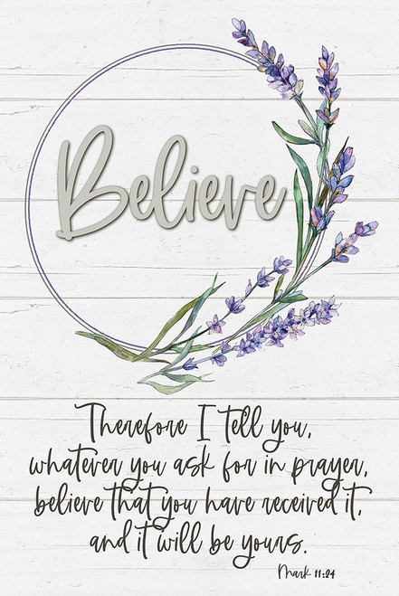 Believe by Susie Boyer (15 x 24)
