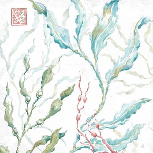 Delicate Sea X by Daphne Brissonnet (24 x 24)
