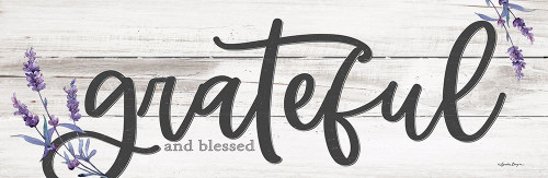 Grateful and Blessed by Susie Boyer (24 x 7)