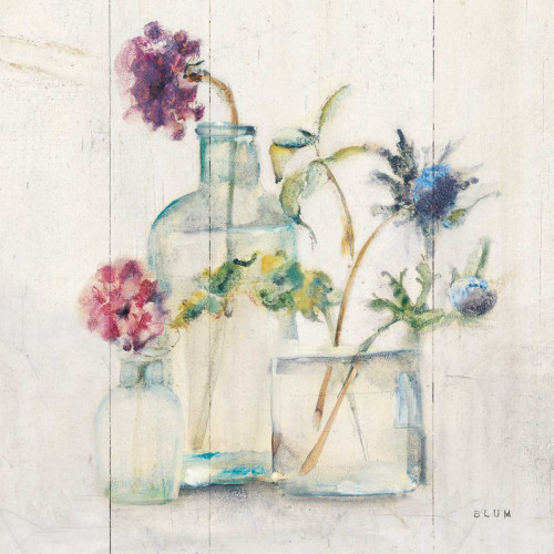 Blossoms II Light by Cheri Blum (24 x 24)