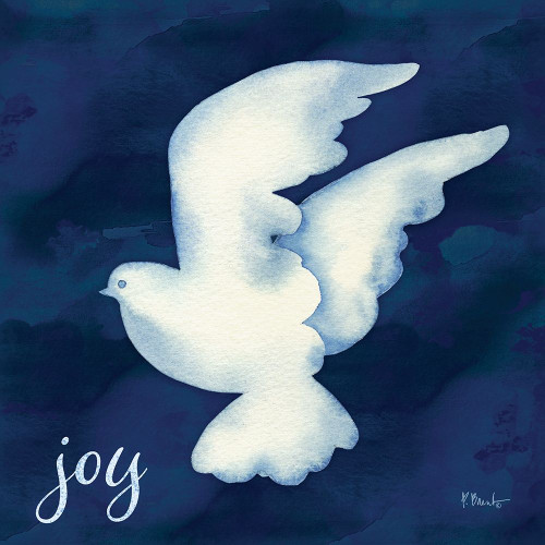 Cyano Dove II by Paul Brent (24 x 24)