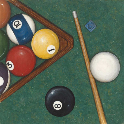 Pool by David Carter Brown (12 x 12)