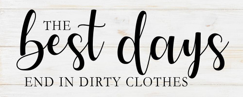 Laundry Words 3 by Victoria Brown (24 x 11)