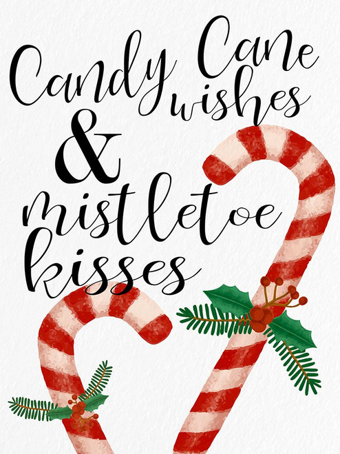 Candy Cane Wishes by Ann Bailey (18 x 24)