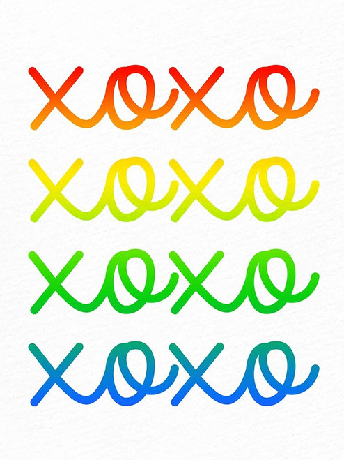 Ombre XOXO 2 by Ann Bailey (18 x 24)