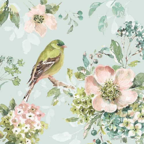 Mint Crush 04 on Mint by Lisa Audit (24 x 24)