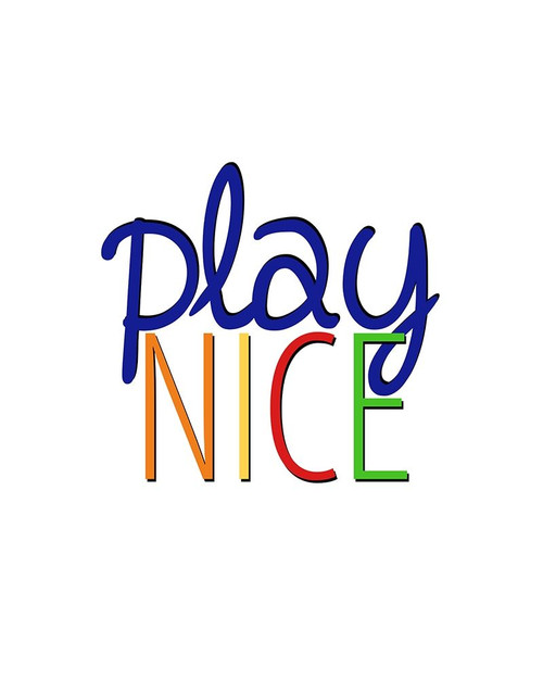 Play Nice 1 by Ann Bailey (18 x 24)