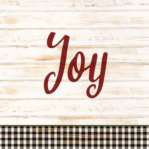 Joy Plaid by Ann Bailey (24 x 24)