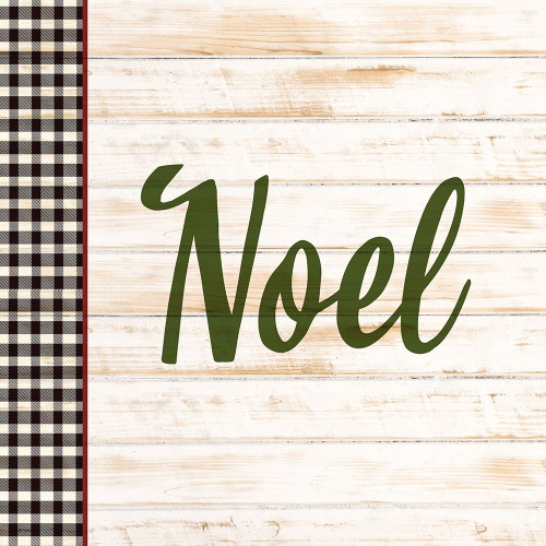 Noel Plaid by Ann Bailey (24 x 24)