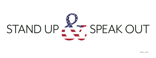 Stand Up and Speak Out by Susan Ball (24 x 10)