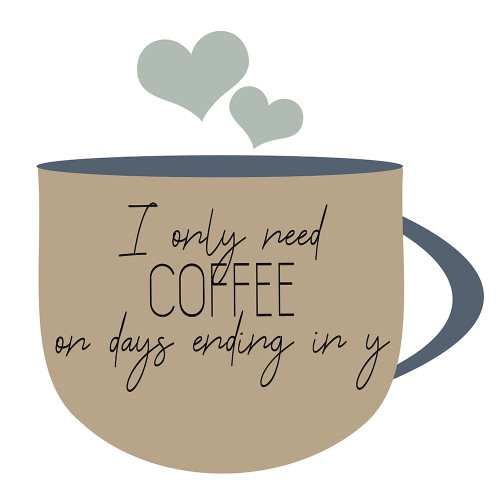 I Drink Coffee 2 V2 by Kimberly Allen (24 x 24)