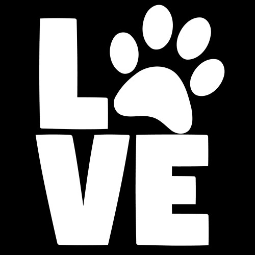 Love Paw by Kimberly Allen (24 x 24)