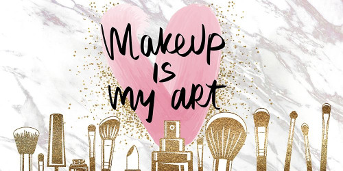 Art Makeup 1 by Kimberly Allen (24 x 12)