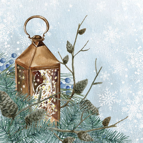 Winter Owl 2 by Kimberly Allen (24 x 24)